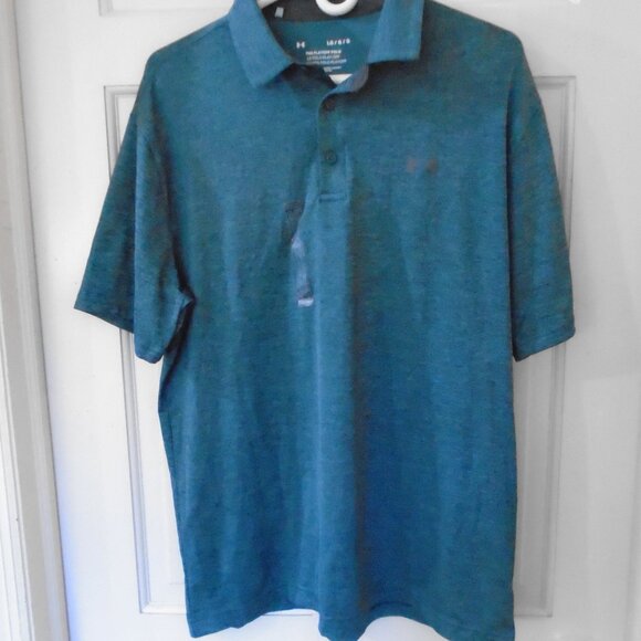 Men's Under Armour The Playoff Polo Size L NWT - Picture 1 of 5